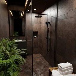 Night bathroom