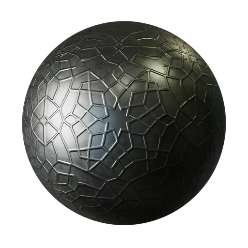 Islamic Pattern Engraved Steel