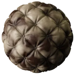 Quilted Leather Cow