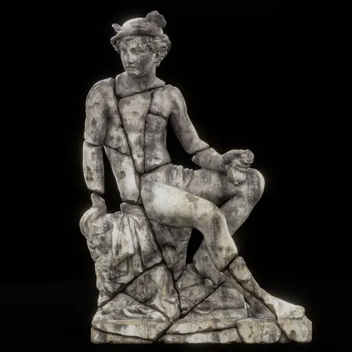 statue of Mercury_by_JN_dmg