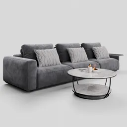 Sofa Westside Soft Velvet