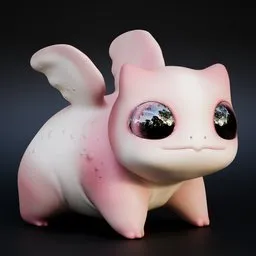 Rose Dragon (Rigged)