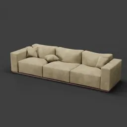 Sand Beige Sofa