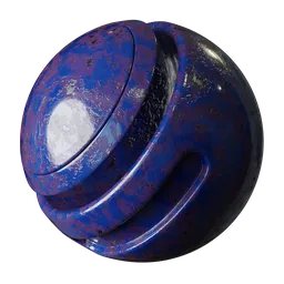 Chipped Cobalt Observatory Enamel