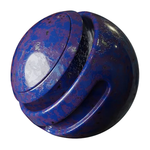 Chipped Cobalt Observatory Enamel