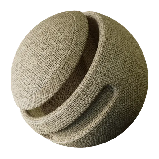 Heavy Woven Linen Fabric