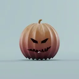 Pumpkin halloween mask