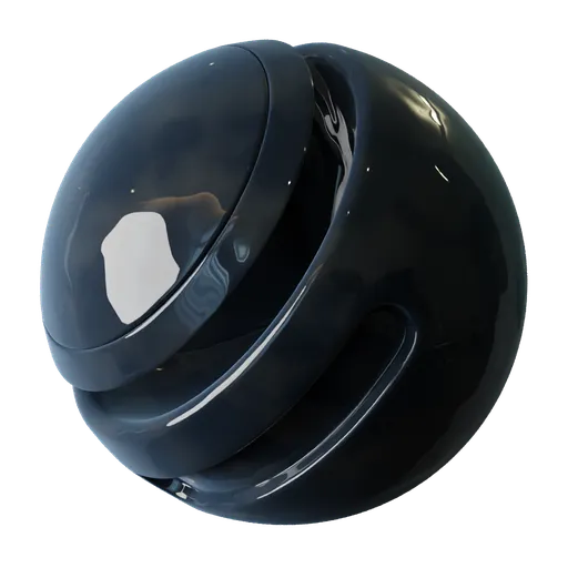 Glazed Ceramic Black