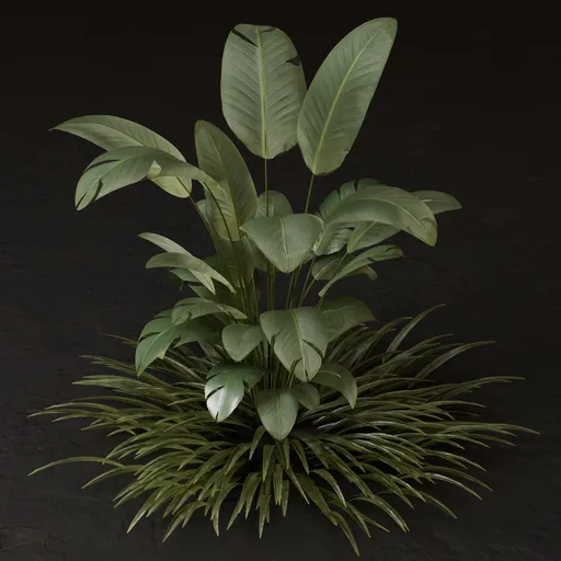 SJ-Realistic Exterior Garden Bush