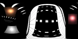 Hdr light black white studio