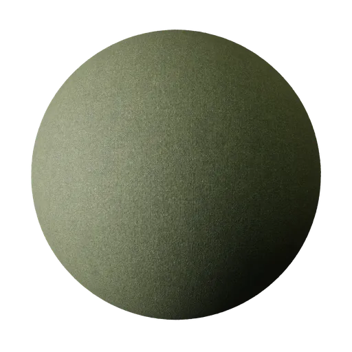 Green fabric