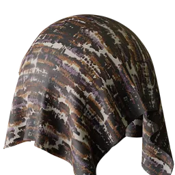 Graphical Brown Jacquard