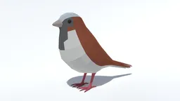 Low Poly Sparrow