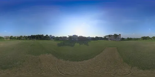 Open Field Sunset HDRI