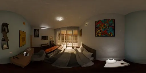 Bedroom Interior HDRI