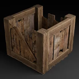 MK Wooden crate 018