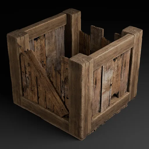 MK Wooden crate 018
