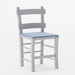 Wooden chair traditional style