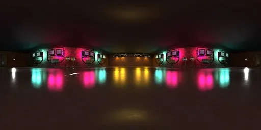 Magenta Cyan Cinematic Studio RGB