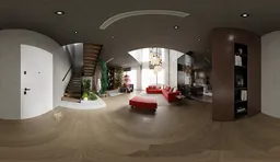 Luxury Duplex Living Interior