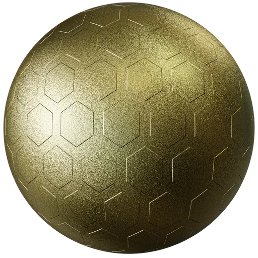 Metal hexagon
