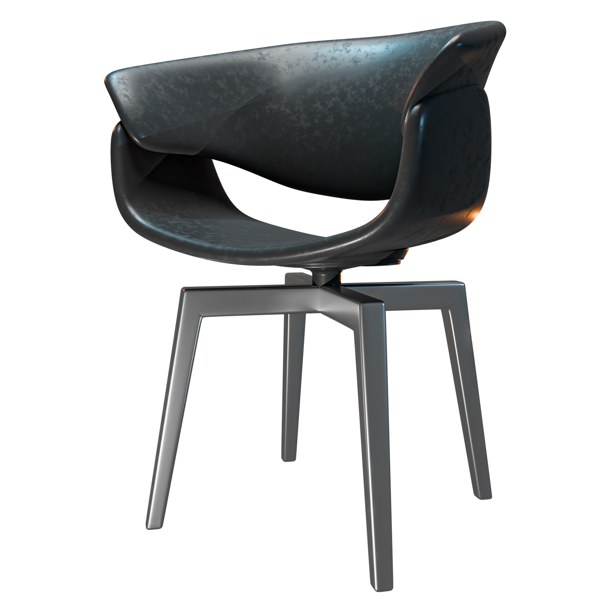 Simple office chair | FREE 3D Regular Chair models | BlenderKit