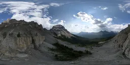 Rocky Mountain Cloudy Day