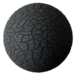 Soil Cracked Dark