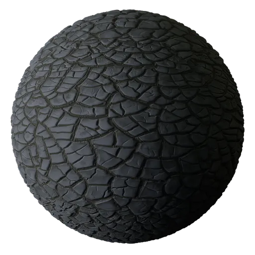 Soil Cracked Dark