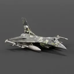 F-16 fighter jet