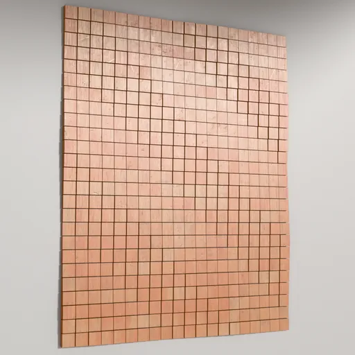 Micro Grid Wood Wall Panel