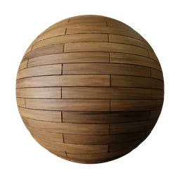 Walnut Wood Plank Floor