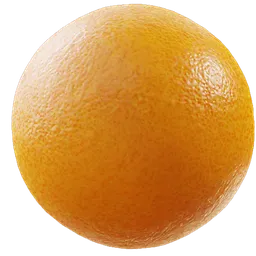 Procedural Realistic Orange Material