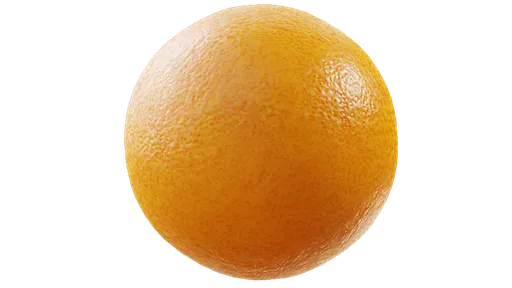 Procedural Realistic Orange Material