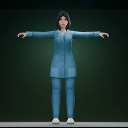 Female Dentist Assistant