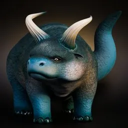 Bullhorn Beast Rigged
