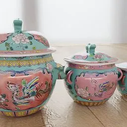 CCL Prop Nyonya Porcelain Pot 06