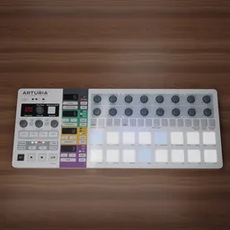 DJ MIDI Arturia beatstep pro White