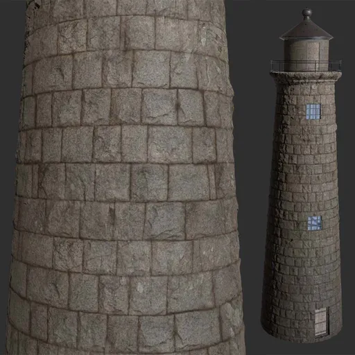 Old stone watch tower