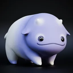 Hippo Creature (Rigged)