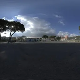 View From The Center Of The Light Street