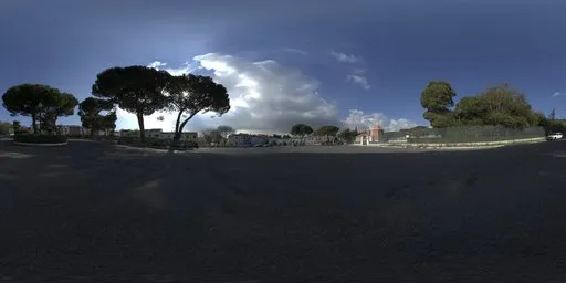 View From The Center Of The Light Street