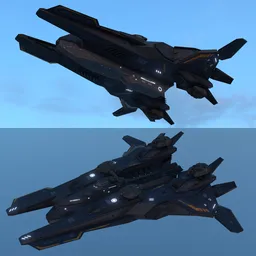 SpaceShip BattleCruiser C