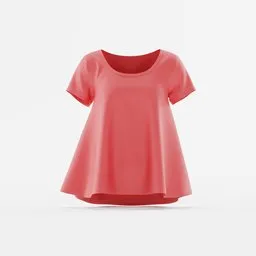 Women Basic Short Sleeve Crop Top