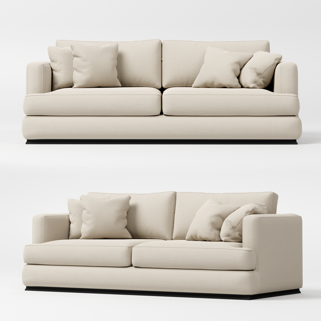 Hallandale Sofa FREE Sofas models BlenderKit