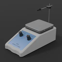 Low Poly Hot Plate