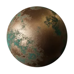 Copper rusted