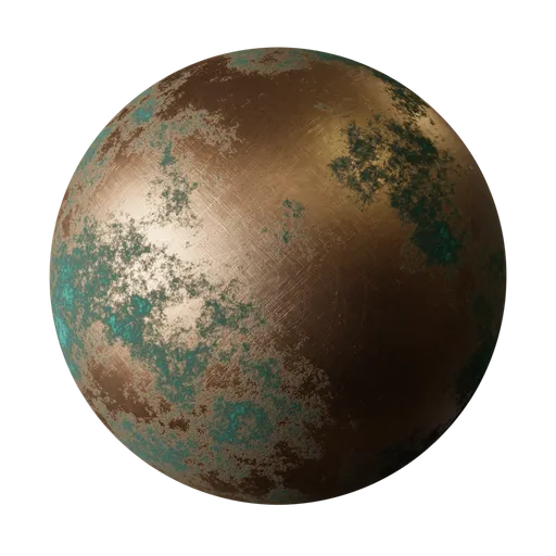 Copper rusted