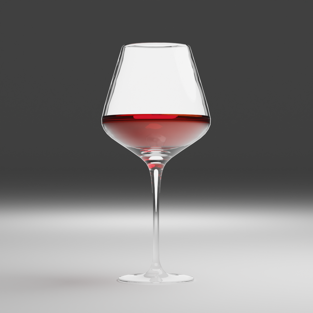 Wine Glass FREE 3D Beverage models BlenderKit