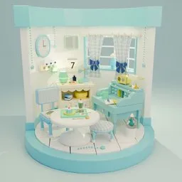 Bedroom Diorama